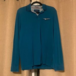 Ted Baker Long Sleeve Polo